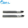 BFL- Solid Carbide Single Flute End Mill for Aluminum High speed cutting